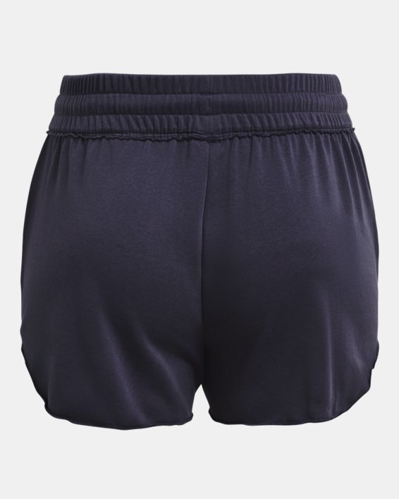 Women's Project Rock Rival Terry Disrupt Shorts in Gray image number 5